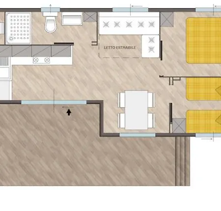 Casa Mobile-camping Bella Italia Peschiera del Garda