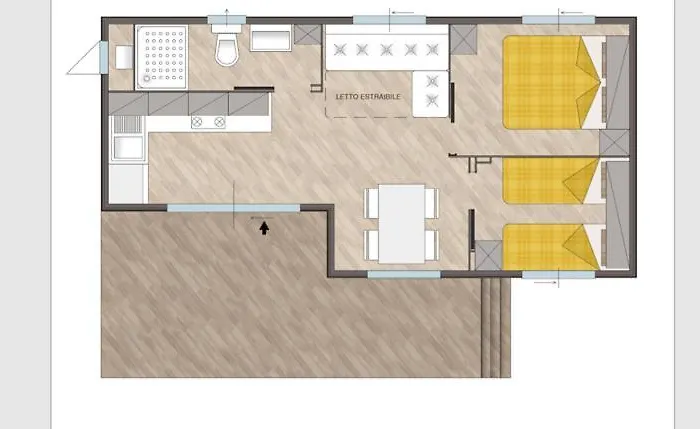 Casa Mobile-camping Bella Italia Peschiera del Garda